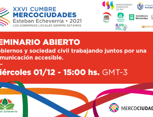 Seminario Cumbre: Comunicación accesible desde el paradigma social de discapacidad