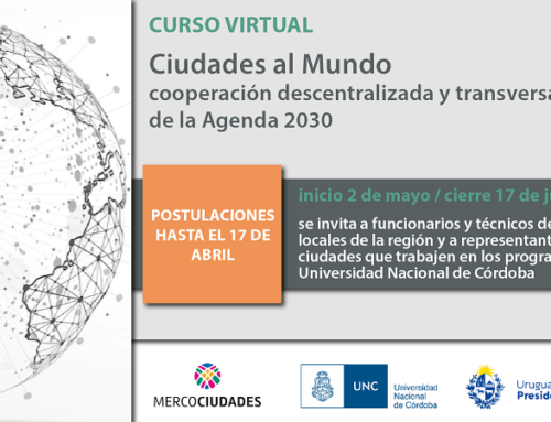 Convocatoria abierta: curso internacional de cooperación descentralizada y transversalización de la Agenda 2030