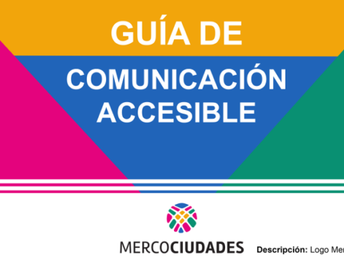 Lunes 23 de mayo: presentación de la Guía de Comunicación Accesible de Mercociudades
