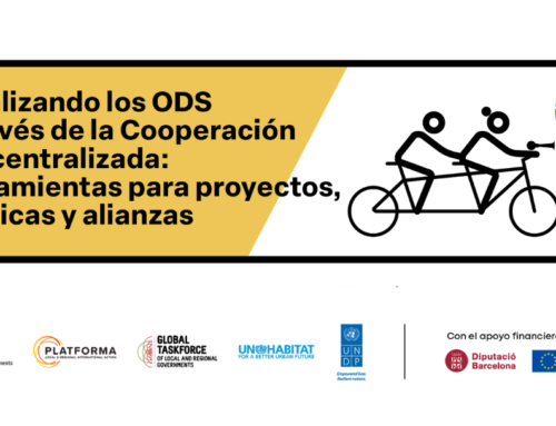 Inscripciones abiertas: curso sobre cooperación descentralizada y localización de ODS