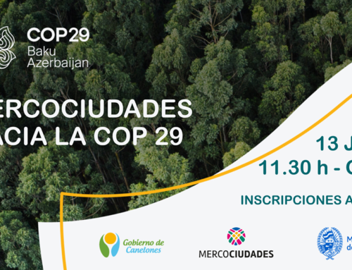 Convite às cidades membros: Preparativos de Mercocidades para a COP 2