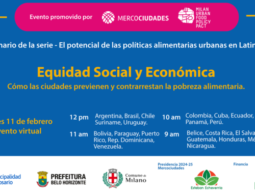 Inscripciones abiertas: webinario sobre políticas alimentarias con perspectiva de Equidad Social y Económica