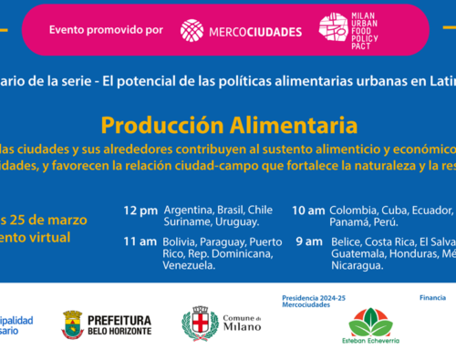 Inscripciones abiertas: webinario sobre Producción Alimentaria