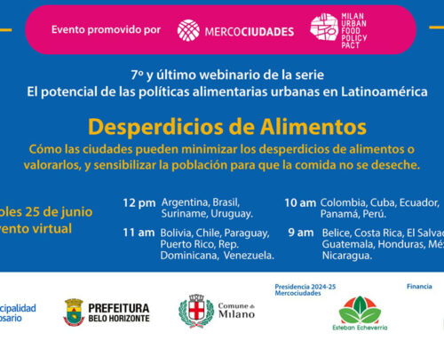 Webinario: Cómo las ciudades minimizan y revalorizan el desperdicio de alimentos