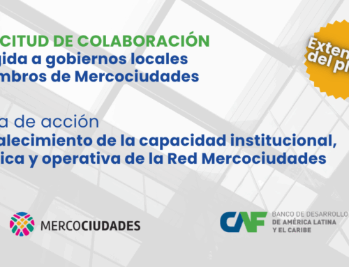 Extensión del plazo: Solicitud de colaboración a las «mercociudades» para la actualización de base de contactos