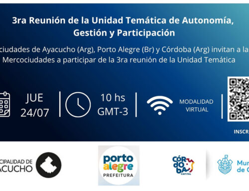 Inscripciones abiertas: Autonomía convoca a trabajar en una herramienta para la evaluación de políticas participativa en ciudades de la región